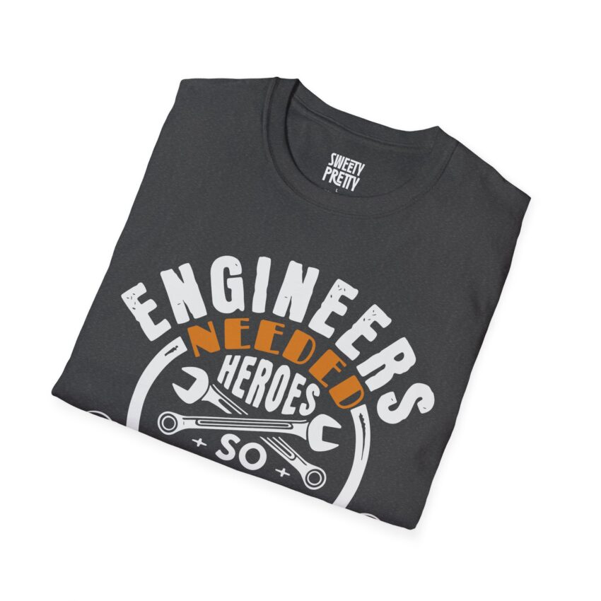 Engineers Needed Hero T-Shirt, Gift for Mechanics, Engineering Crew Tee, Funny Engineer Shirt, Casual Daily Wear - Image 9