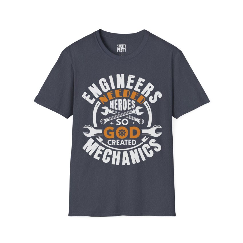 Engineers Needed Hero T-Shirt, Gift for Mechanics, Engineering Crew Tee, Funny Engineer Shirt, Casual Daily Wear - Image 20