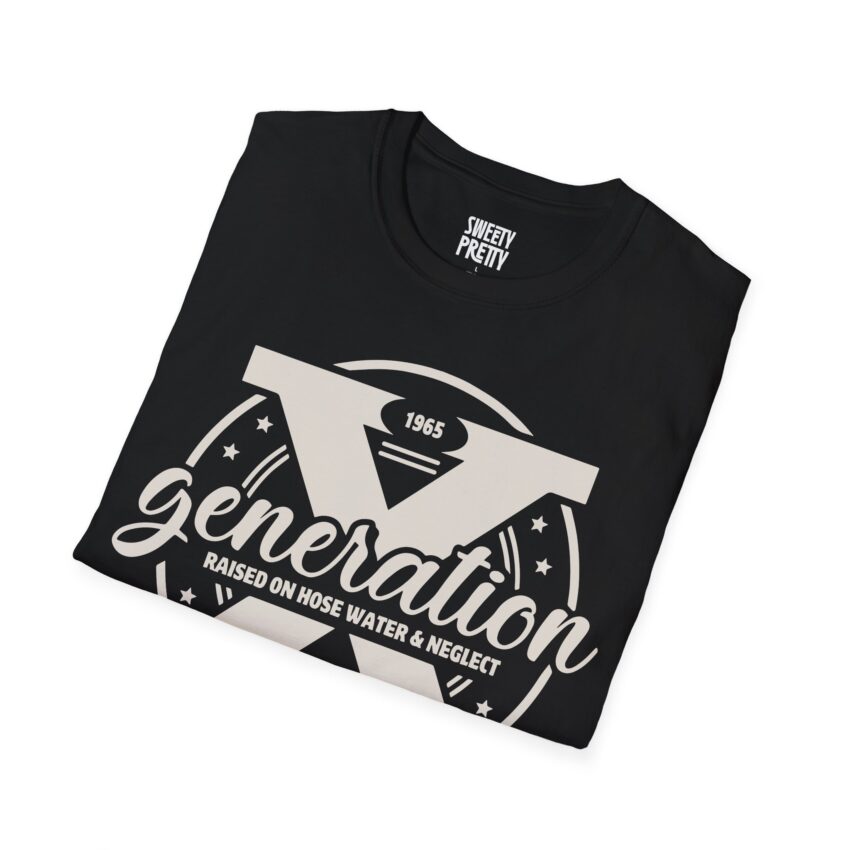 Generation X Unisex Softstyle T-Shirt, Vintage Tee, Retro Fashion, Gift for Gen X, 80s 90s Nostalgia, Casual Wear - Image 5