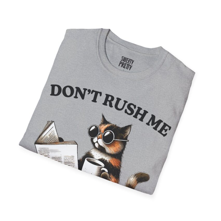 Charming Cat Quote T-Shirt - Perfect for Cat Lovers, Relaxed Days, Birthday Gifts, Casual Wear, and Animal Lovers - Image 9