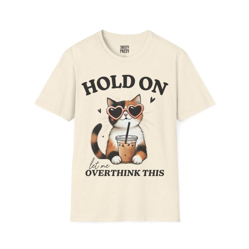 Cute Cat Quote T-Shirt, Cat Lover Gift, Funny Pet Shirt, Gift for Her, Birthday Tee, Relaxed Fit T-Shirt - Image 8