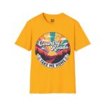 Retro Country Roads T-Shirt, Casual Tee, Outdoor Adventure Apparel, Gift for Nature Lovers, Summer Vacation Top - Image 9