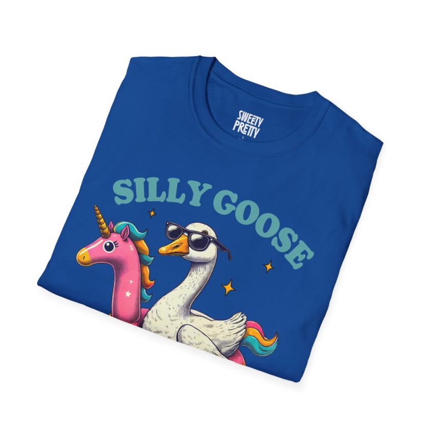 Silly Goose Summer T-Shirt for Fun Lovers, Humorous Unisex Tee, Summer Vacation Apparel, Perfect Gift for Friends, Casual Wear, Beach Party - Image 11
