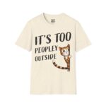 Funny Cat Quote T-Shirt | Unisex Softstyle Tee for Cat Lovers | Perfect Gift for Pet Owners, Casual Wear, Birthday, Animal Enthusiasts - Image 3