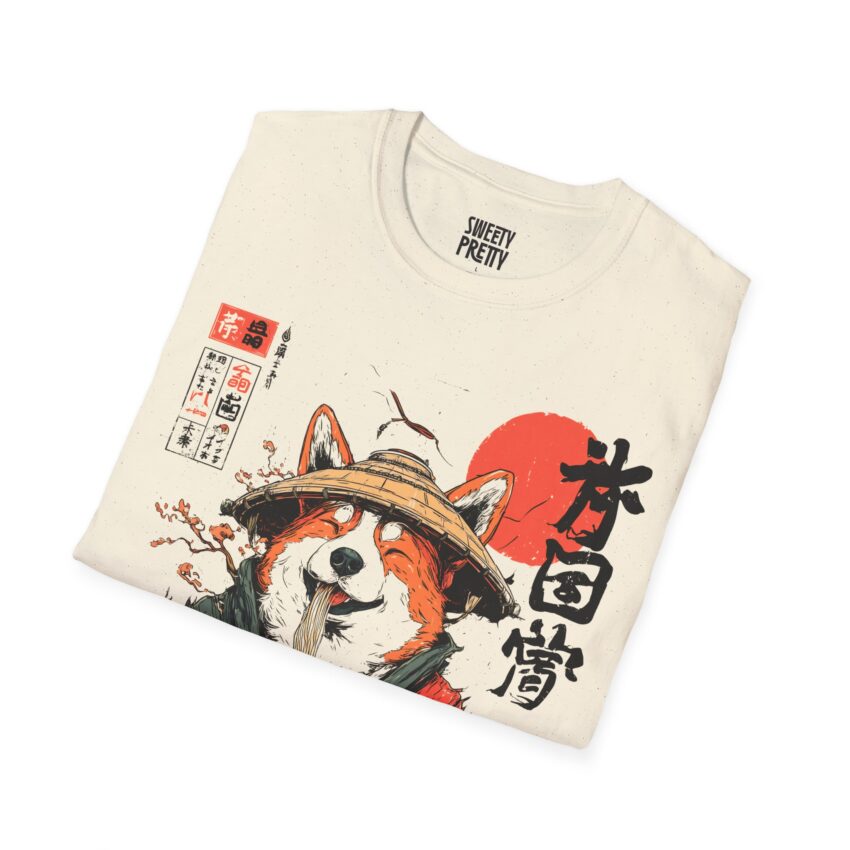 Cozy Animal-Themed T-Shirt, Cute Fox Graphic Tee, Unisex Fashion Top, Perfect Gift for Animal Lovers, Casual Wear for Everyday Use - Image 5