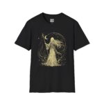 Mystical Moonlight T-Shirt | Unisex Softstyle Tee, Celestial Clothing, Witchy Apparel, Astrology Gift, Cosmic Fashion