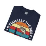 Fishing Dad T-Shirt, Unisex Softstyle Tee, Father's Day Gift, Casual Wear, Outdoor Enthusiast Shirt, Perfect for Dads - Image 4