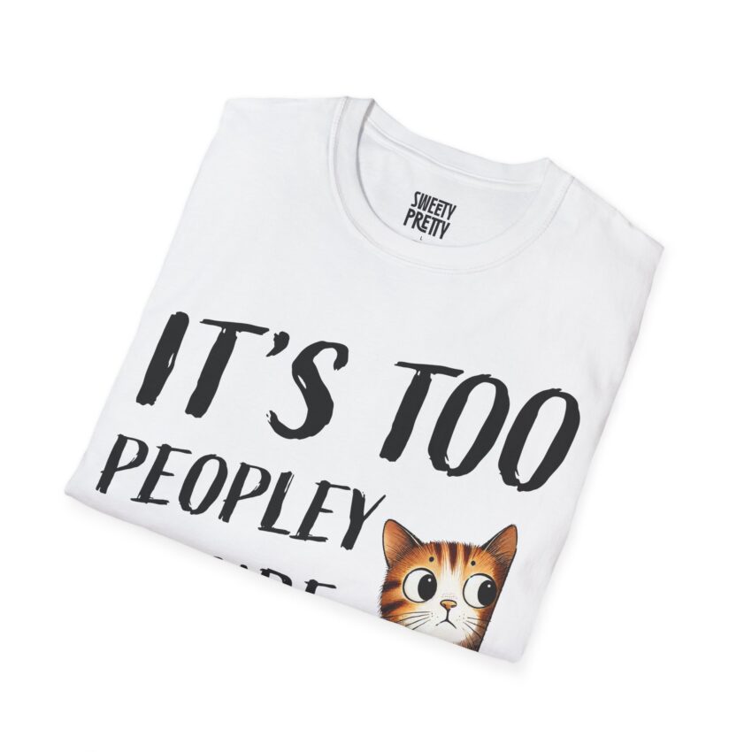 Funny Cat Quote T-Shirt | Unisex Softstyle Tee for Cat Lovers | Perfect Gift for Pet Owners, Casual Wear, Birthday, Animal Enthusiasts - Image 2