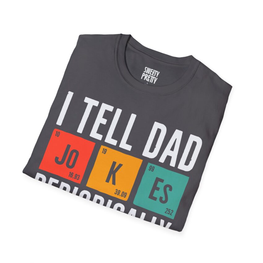 Dad Joke Softstyle T-Shirt, Funny Shirt, Gift for Dad, Unisex Humor Tee, Birthday Present, Science Themed Clothing - Image 7