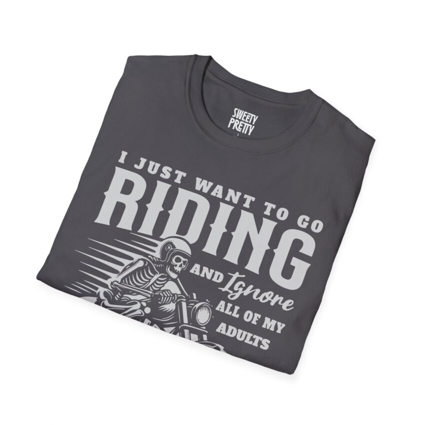 Men's Riding Humor T-Shirt, Motorcycle Lover Gift, Unisex Vintage Graphic Tee, Casual Wear, Cool Biker Apparel - Image 25