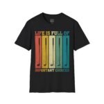 Life is Full of Important Choices T-Shirt, Motivational Quote Tee, Softstyle Graphic Tee, Gift for Golf Lovers, Unisex Casual Wear - Image 12