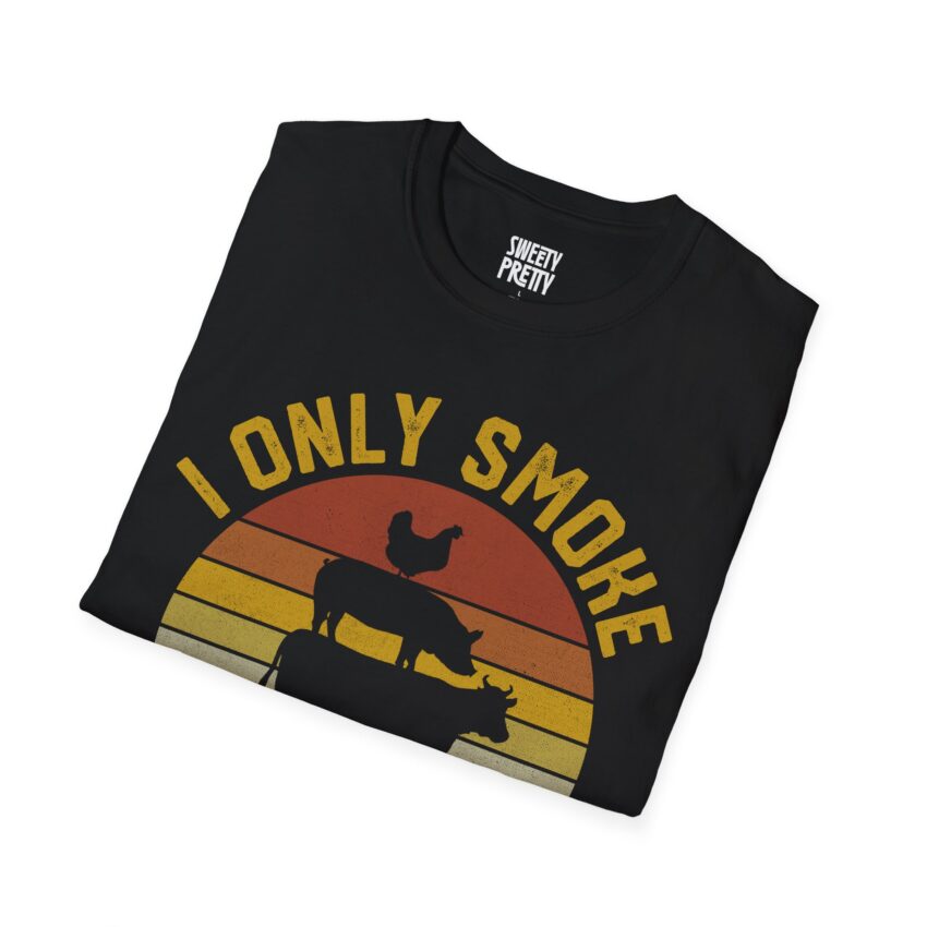 I Only Smoke The Good Stuff T-Shirt, Funny Graphic Tee, Unisex Shirt, Gift for Smokers, Casual Wear, Summer Shirt - Image 5