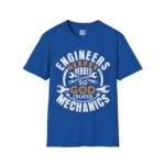 Engineers Needed Hero T-Shirt, Gift for Mechanics, Engineering Crew Tee, Funny Engineer Shirt, Casual Daily Wear - Image 14