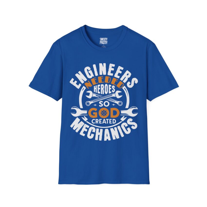 Engineers Needed Hero T-Shirt, Gift for Mechanics, Engineering Crew Tee, Funny Engineer Shirt, Casual Daily Wear - Image 14