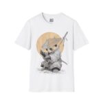 Cute Panda Warrior Unisex Softstyle T-Shirt | Fun Graphic Tee for Animal Lovers, Gifts for Birthdays and Holidays, Casual Wear