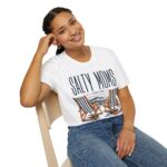Salty Moms Beach Club T-Shirt, Summer Vibes Tee, Perfect Gift for Moms, Beach Lovers Apparel, Fun Vacation Shirt, Pool Party Outfit - Image 3