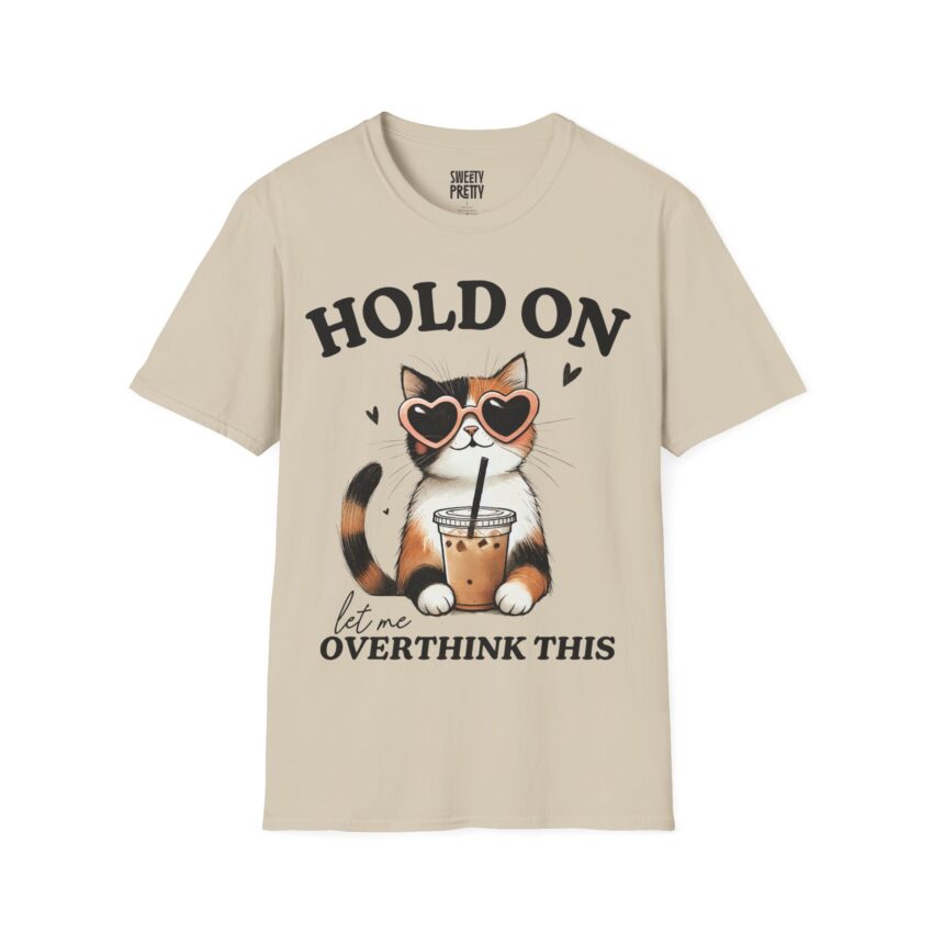Cute Cat Quote T-Shirt, Cat Lover Gift, Funny Pet Shirt, Gift for Her, Birthday Tee, Relaxed Fit T-Shirt - Image 5