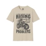 Men's Riding Humor T-Shirt, Motorcycle Lover Gift, Unisex Vintage Graphic Tee, Casual Wear, Cool Biker Apparel - Image 9