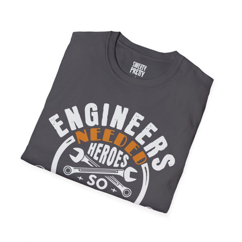 Engineers Needed Hero T-Shirt, Gift for Mechanics, Engineering Crew Tee, Funny Engineer Shirt, Casual Daily Wear - Image 12
