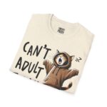 Funny Cat Graphic Tee, Can't Adult Today T-Shirt, Humorous Gift, Unisex Casual Wear, Pet Lover Apparel, Birthday Gift - Image 7