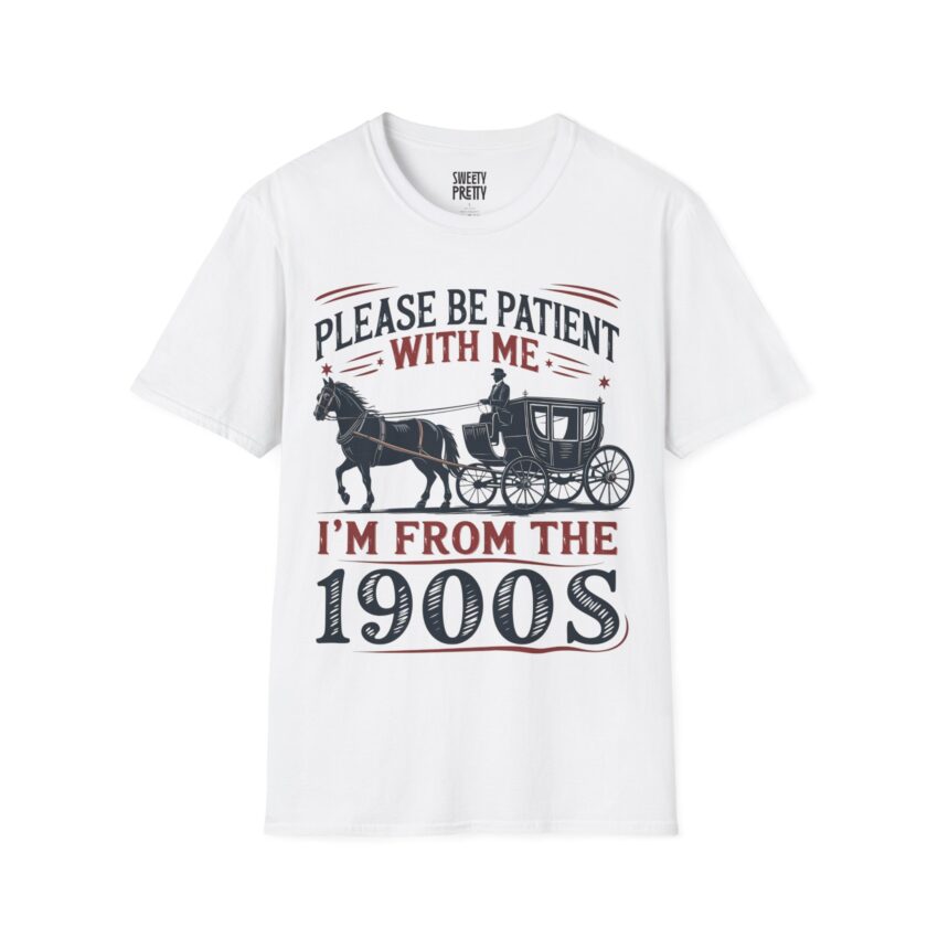 Vintage Humor T-Shirt, Vintage T-Shirt, Funny 1900s Tee, Retro Graphic Tee, Gifts for History Lovers, Casual Style Shirt - Image 1