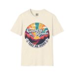 Retro Country Roads T-Shirt, Casual Tee, Outdoor Adventure Apparel, Gift for Nature Lovers, Summer Vacation Top - Image 11