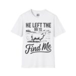 He Left the 99 Unisex Softstyle T-Shirt, Faith-Based Gift, Christian Apparel, Religious Tee, Great for Church & Service