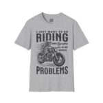 Men's Riding Humor T-Shirt, Motorcycle Lover Gift, Unisex Vintage Graphic Tee, Casual Wear, Cool Biker Apparel - Image 12