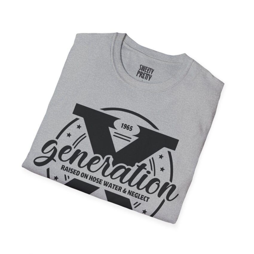 Generation X Unisex Softstyle T-Shirt, Vintage Tee, Retro Fashion, Gift for Gen X, 80s 90s Nostalgia, Casual Wear - Image 9