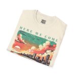 Miami Sunset Unisex Softstyle T-Shirt, Summer Vacation Tee, Beachwear, Travel Lover Shirt, Casual Outfit, Gift for Travelers - Image 5