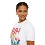 Beach Vibe Unisex Softstyle T-Shirt | Sun, Salt, Sand Design | Casual Summer Tee for Beach Lovers, Gifts, Vacations, Everyday Wear, [...] - Image 8
