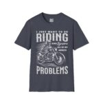 Men's Riding Humor T-Shirt, Motorcycle Lover Gift, Unisex Vintage Graphic Tee, Casual Wear, Cool Biker Apparel - Image 30
