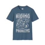Men's Riding Humor T-Shirt, Motorcycle Lover Gift, Unisex Vintage Graphic Tee, Casual Wear, Cool Biker Apparel - Image 21