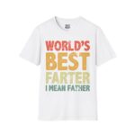 World's Best Farter Unisex T-Shirt, Funny Father Day Gift, Dad Humor Tee, Softstyle Tee, Gifts for Him - Image 3