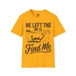 He Left the 99 Unisex Softstyle T-Shirt, Faith-Based Gift, Christian Apparel, Religious Tee, Great for Church & Service - Image 6