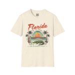 Florida Sunset Graphic T-Shirt, Softstyle Tee, Unisex Casual Wear, Summer Beach Shirt, Perfect Gift, Vacation Apparel - Image 4