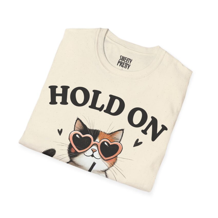 Cute Cat Quote T-Shirt, Cat Lover Gift, Funny Pet Shirt, Gift for Her, Birthday Tee, Relaxed Fit T-Shirt - Image 9