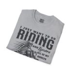 Men's Riding Humor T-Shirt, Motorcycle Lover Gift, Unisex Vintage Graphic Tee, Casual Wear, Cool Biker Apparel - Image 13
