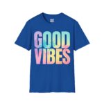 Good Vibes Unisex Softstyle T-Shirt, Summer Tee, Trendy Graphic Shirt, Casual Wear, Gift for Friends, Beachwear - Image 11