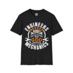Engineers Needed Hero T-Shirt, Gift for Mechanics, Engineering Crew Tee, Funny Engineer Shirt, Casual Daily Wear - Image 5