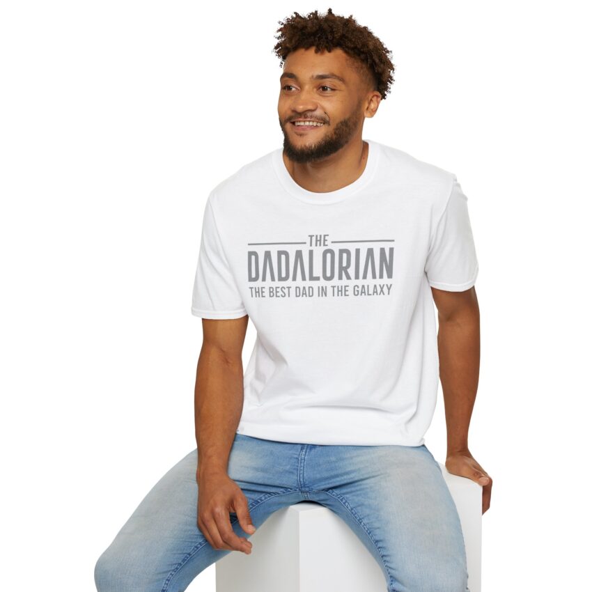 Dadalorian T-Shirt: The Best Dad in the Galaxy, Father's Day Gift, Fun Tee, Unisex Dad Shirt, Geeky Dad Apparel - Image 3