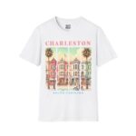 Charleston Vintage Graphic T-Shirt - Softstyle Tee, Summer Fashion, Travel Gift, Beachwear, Souvenir Shirt