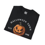Halloween Town University T-Shirt, Unisex Halloween Tee, Fall Fashion, Pumpkin Graphic Shirt, Spooky Season Apparel, College Spirit Wear - Image 8